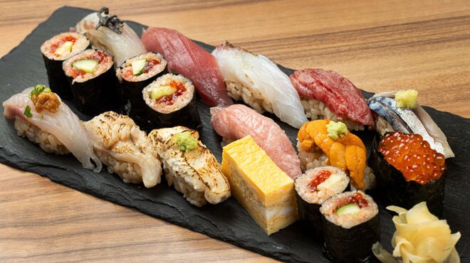 宮城之魚與赤醋之壽司 魚是下酒菜 仙台PARCO2店