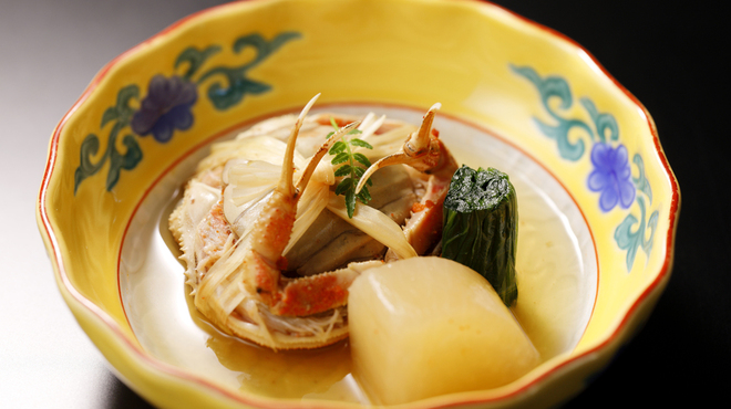まほろば - 料理写真:香箱蟹会席一例（香箱おでん）