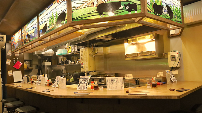 とんかつ 今奈良 - メイン写真:カウンター