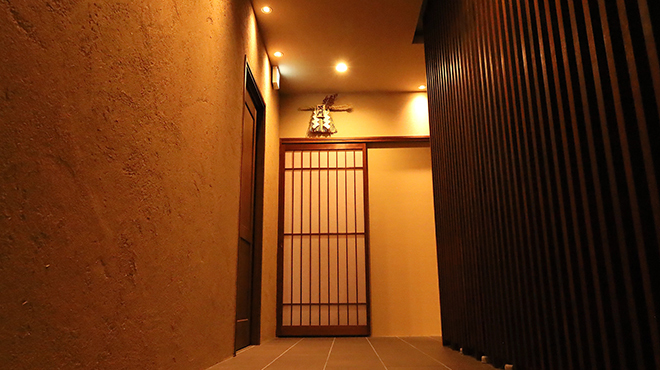 鮨 かぜのぎ - メイン写真:店内廊下