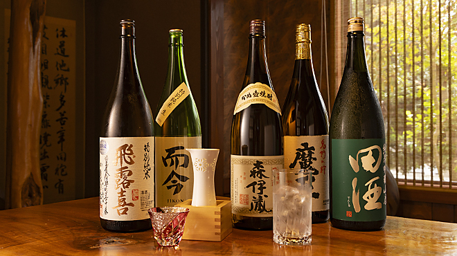 日本料理たつみ - メイン写真:お酒日本酒・焼酎
