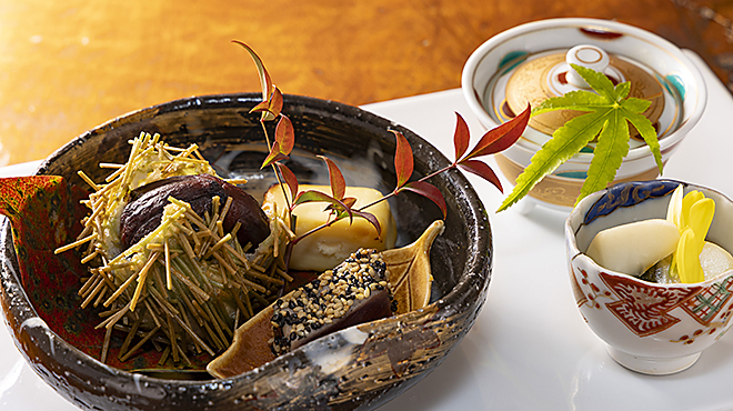 日本料理たつみ - メイン写真:モダン懐石コース前菜五種