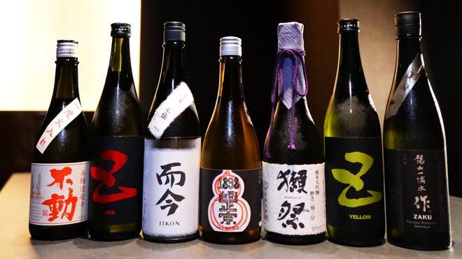 しゃぶしゃぶ 上野 かこい - ドリンク写真:おすすめの日本酒