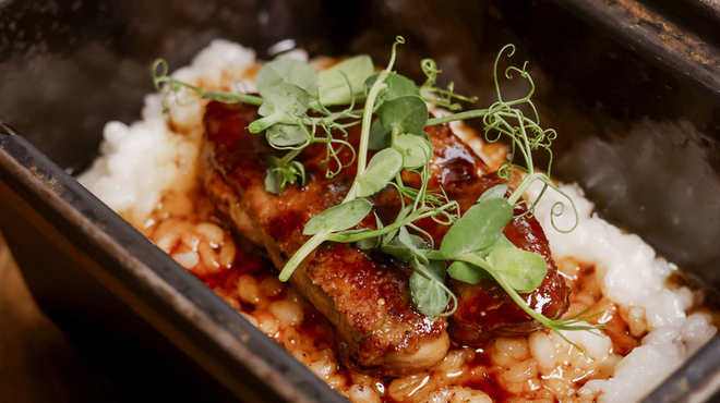 BISTRO FAVORI 代官山 - 料理写真:FAVORI名物”フォアグラリゾット（アラカルト）