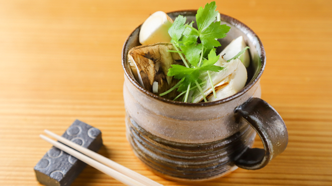 鮨めぐり - メイン写真:松茸スープ