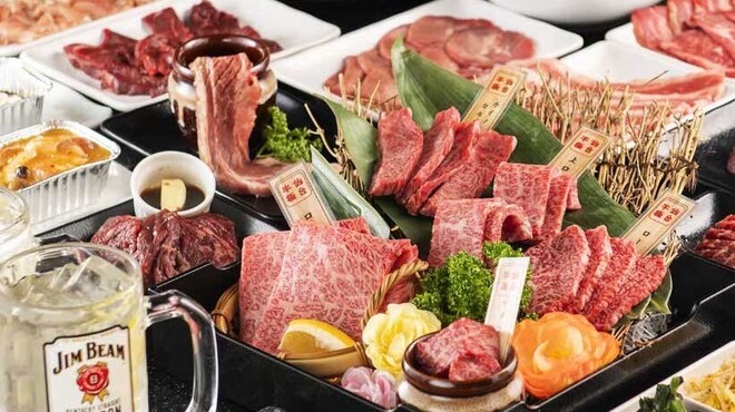 A5仙台牛焼肉食べ放題 肉十八 - メイン写真: