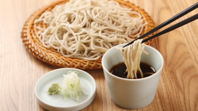 学大角打 - メイン写真:蕎麦箸上げ