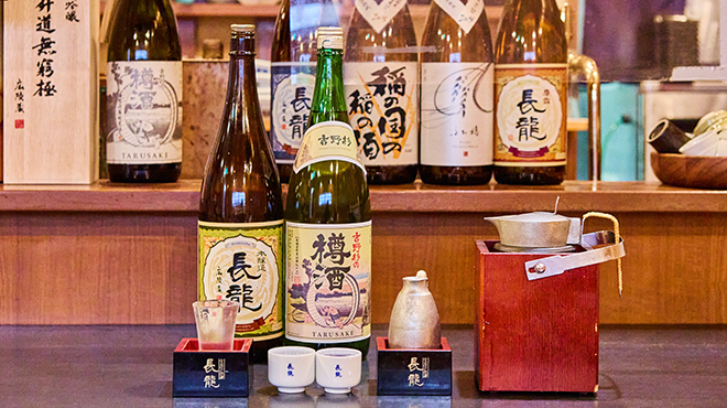 あじ処 なる - メイン写真:日本酒