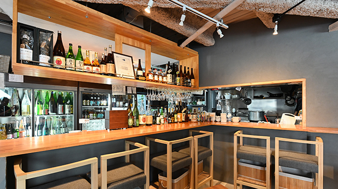 庵狐 - メイン写真:カウンター席