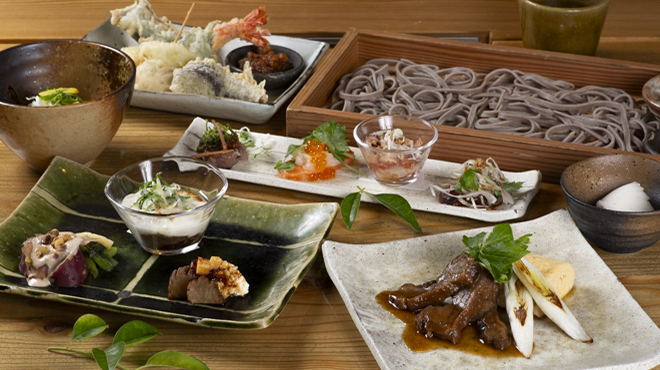 板蕎麦 香り家 - メイン写真:4,000円コース