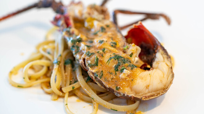 イルマーレ - 料理写真:2024.9 伊勢海老のバヴェッテ（パスタ）