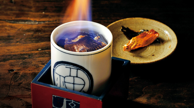 焼き福3階 - ドリンク写真:ふぐの定番「ヒレ酒」