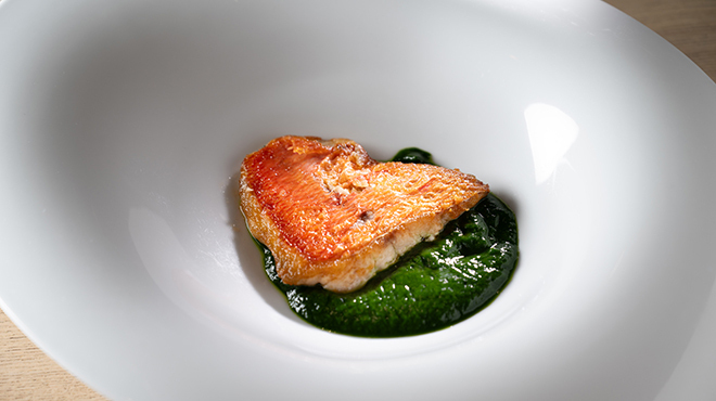 QUAND L'APPETIT VA TOUT VA！ The kitchen＆Wine - 料理写真:きんめ鯛のポワレ