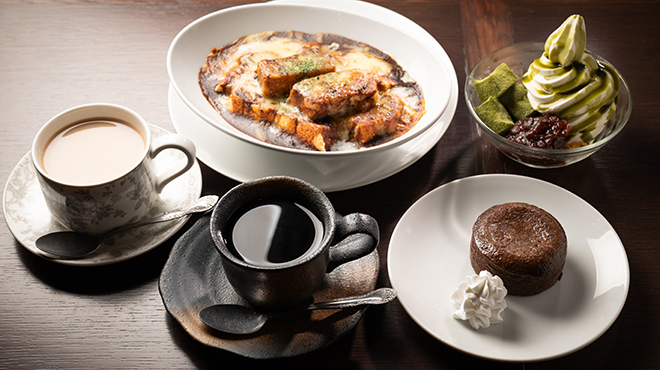 珈琲伴茶夢 - メイン写真:料理集合