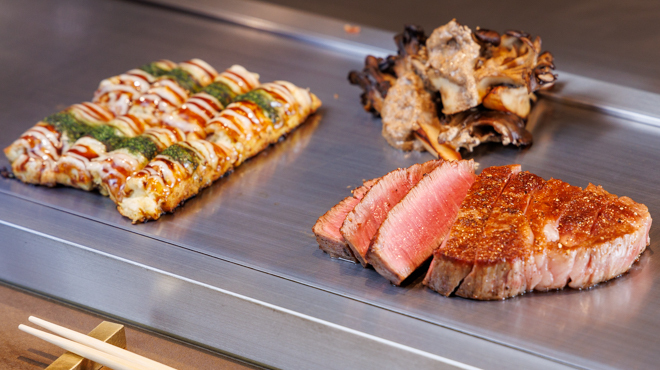 鉄板料理 らくだ - メイン写真:焼集合