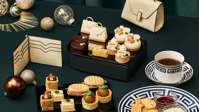 セントレジス バー - 料理写真:St. Regis Afternoon Tea with Valextra_Christmas ver.