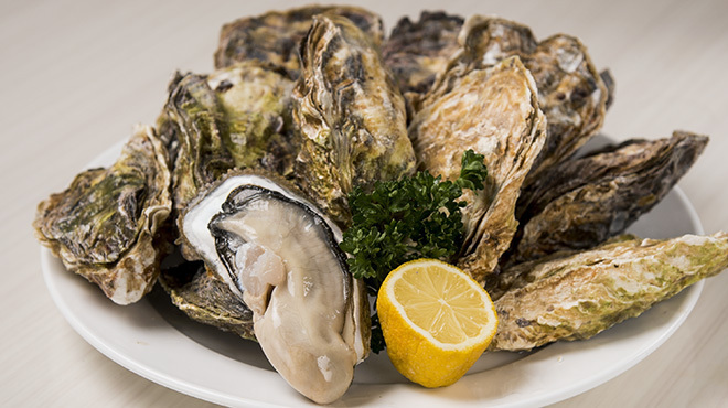 OysterBar OISSU - 생굴: 껍질이 있는