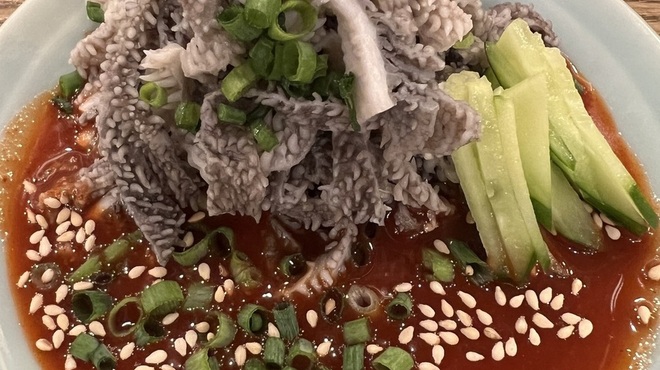 にんにく焼肉 プルシン - 料理写真:センマイ刺し