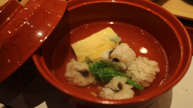 竜むら - 料理写真:鱧　若芽豆腐