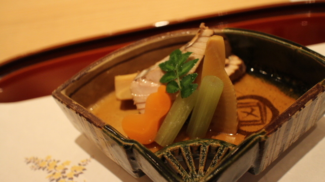 竜むら - 料理写真:かつお生節　旬野菜おひたし