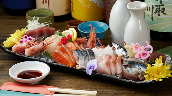 飯場狼 - メイン写真:お刺身もり合わせ