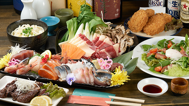 飯場狼 - メイン写真:北海道産牛のコース