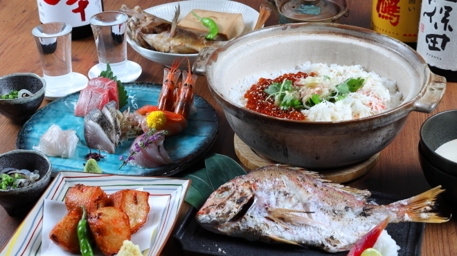 魚與米飯 折右衛門 - 任選套餐 料理專用 5000日圓