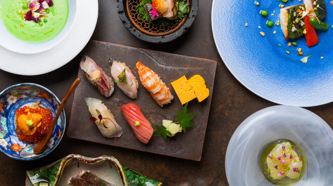 割烹鮨 華あざ - 料理写真:
