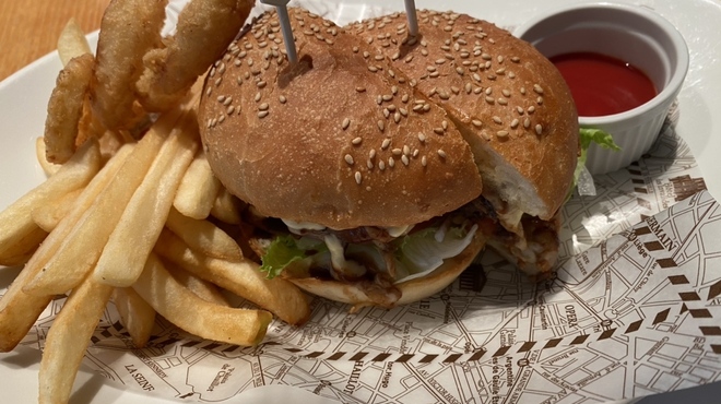 THE GRILL - 料理写真:ハンバーガーランチ ￥1760