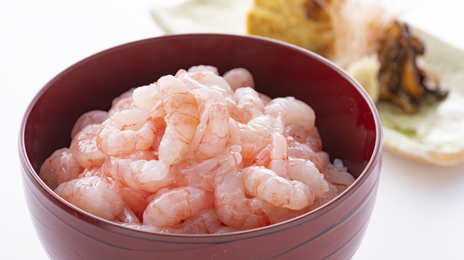 越前蟹の坊 - 料理写真:三国湊 甘海老てんこ盛り丼