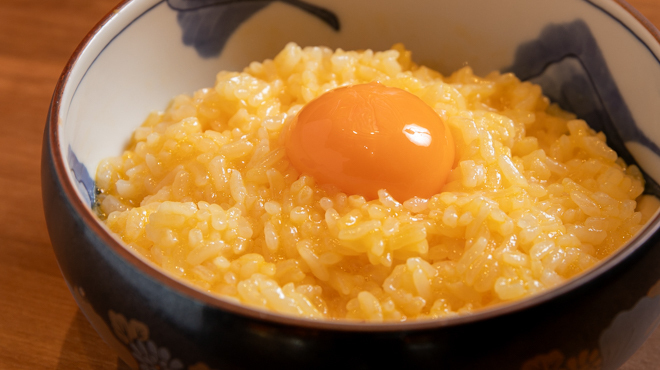 博多肉処 千里庵 - メイン写真:幻の卵ご飯