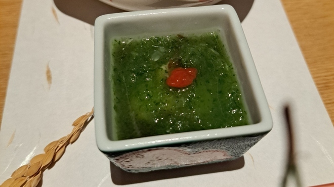 青碧蒼 - 料理写真:水雲に…