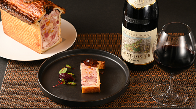 L'ARBRE - メイン写真:鹿児島より幻鶏シャポーン、鹿児島黒牛、やごろう黒豚のパテアンクルート