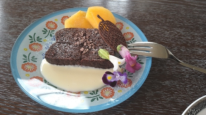 レストラン エリス - 料理写真:ガトーショコラ