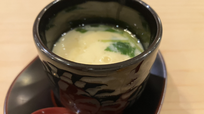 鮨辰巳 - 料理写真:茶碗蒸し