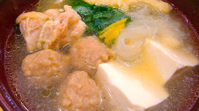 立ち呑み 粋 - 料理写真:鶏塩ちゃんこ鍋