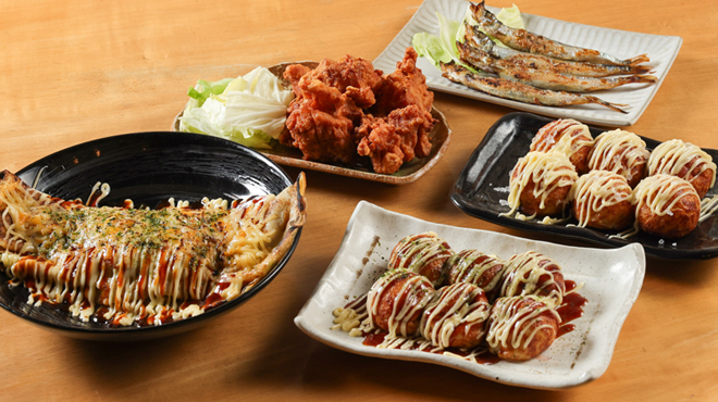 たこ焼きバル 徳次郎 - メイン写真:ししゃも　四匹