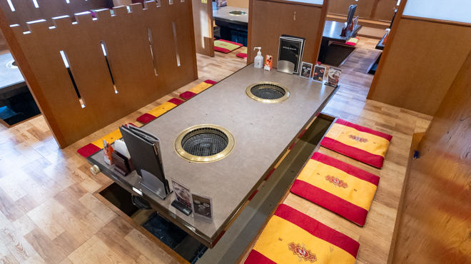 白頭山 - メイン写真:掘りごたつ（2F）