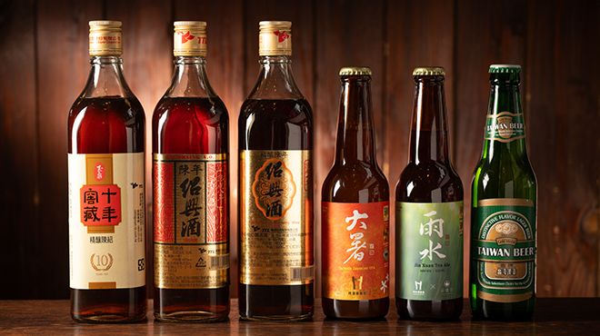 麺線屋formosa - メイン写真:ビール・紹興酒