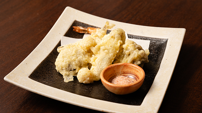 季節料理 湧 - メイン写真:季節の天ぷら盛り合わせ