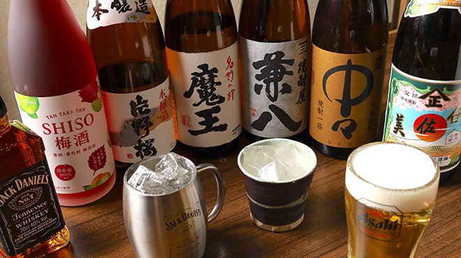 炭火焼肉 笑門来福 - メイン写真:ドリンク集合