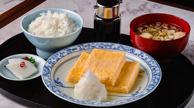 Toriryori Yoshikawa Shokudo - 다시마 계란말이 정식