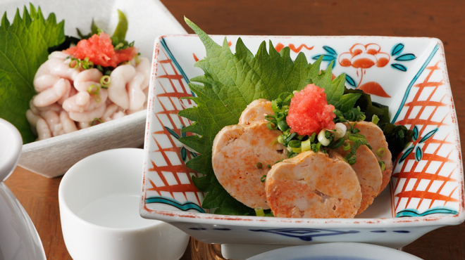 居酒屋 ホタル - メイン写真:季節のお料理　あん肝ぼん酢