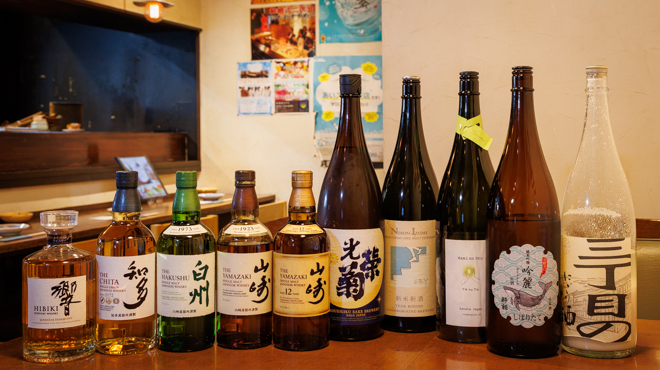 居酒屋 ホタル - メイン写真:こだわりのお酒類
