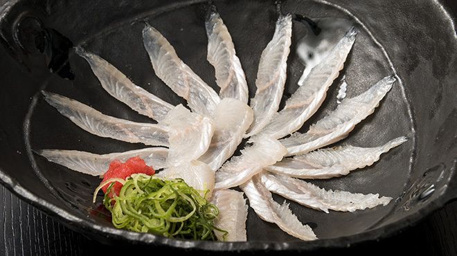 雑草庵　安芸 - メイン写真:穴子うす盛り