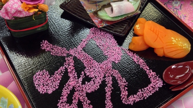 一味亭 - 料理写真:皆さまに喜んで頂いているお祝い水菓子