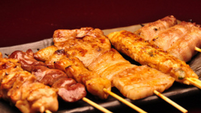 焼鶏処 ゑぼし - 料理写真:焼き鳥盛合せ（小）6本