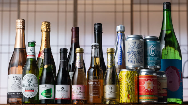 和韓ブランチ 熾き火 - メイン写真:日本のワイナリー始め、お酒、ノンアル各種取り揃えております。