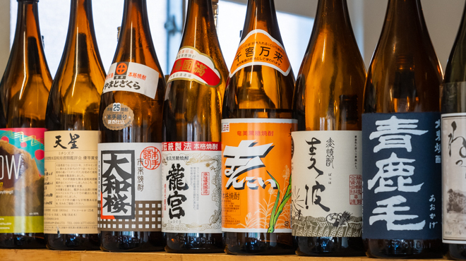 ケトク - メイン写真:焼酎各種