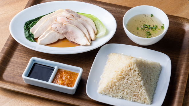 横浜ベイブルーイング - メイン写真:シンガポールチキンライス